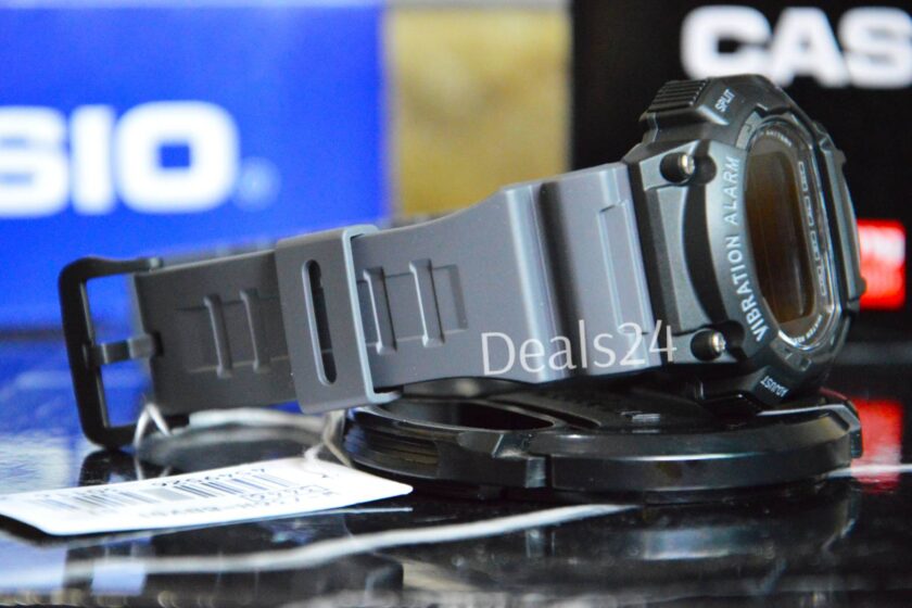 casio montre homme w 736h 8bvdf bracelet en résine noir
