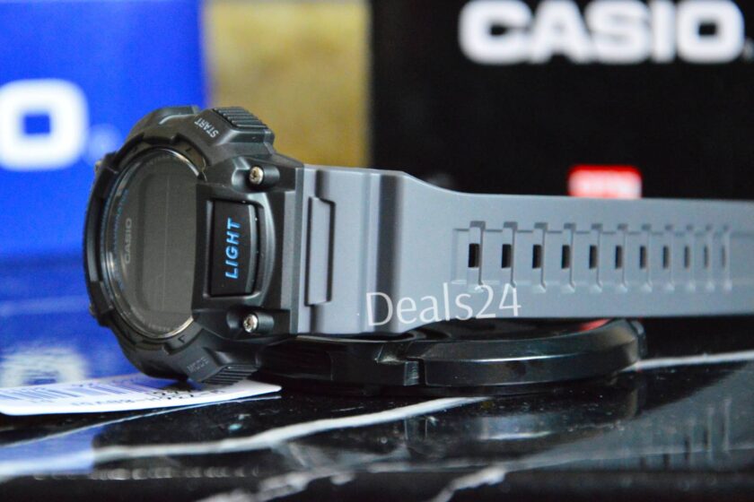 casio montre homme w 736h 8bvdf bracelet en résine noir