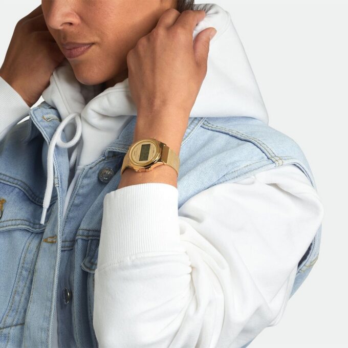 Casio Montre Homme A171WEG-9ADF - Bracelet en Acier Inoxydable - Or