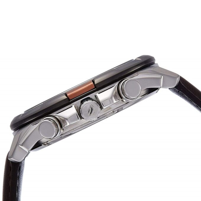 Montre CASIO Homme - EFR-539L-5AVUDF - Bracelet Marron En Cuir Véritable - Cadran Marron - 12 Mois De Garantie