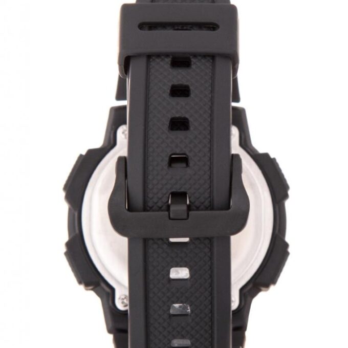 Montre CASIO Homme - AE-1100W-1AVDF - Bracelet Noir En Résine - Boitier En Résine - Résistante à l'eau - 12 Mois De Garantie