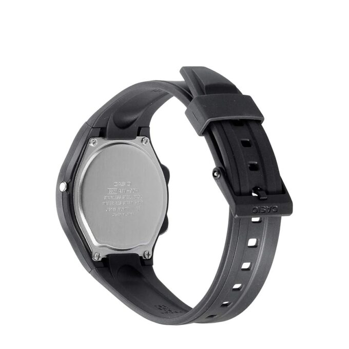 Montre CASIO Unisexe - Bracelet Noir En Resine - Cadran Blanc - Boitier En Resine - 12 Mois De Garantie - AW-90H-7BVDF