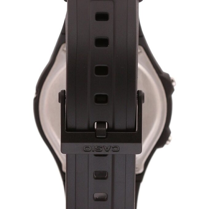 Montre CASIO Unisexe - Bracelet Noir En Resine - Cadran Blanc - Boitier En Resine - 12 Mois De Garantie - AW-90H-7BVDF