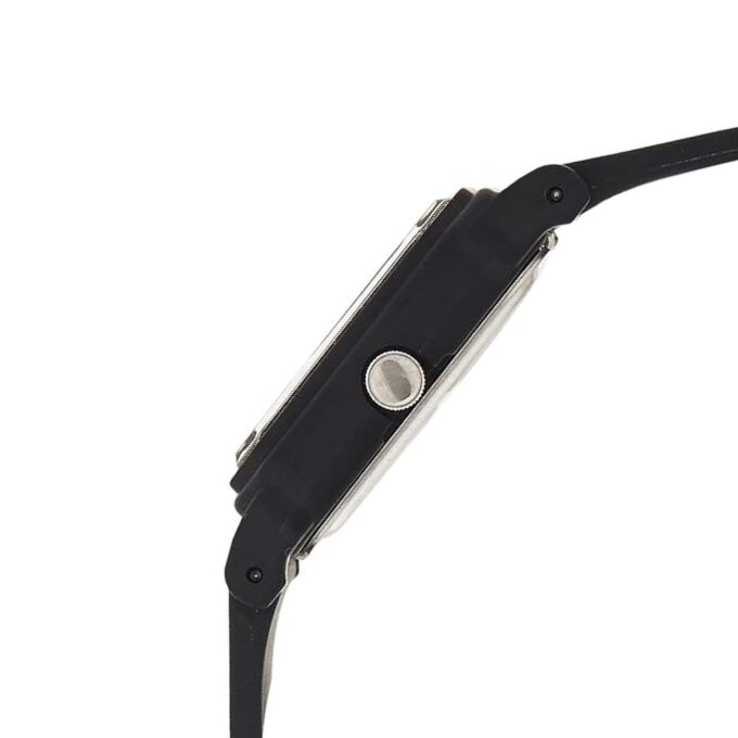 Montre CASIO Jeunesse - Bracelet Noir En Resine - Boitier En Resine - Résistante à l'eau - 12 Mois De Garantie - LQ-142E-1ADF