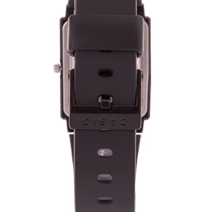 Montre CASIO Unisexe - Bracelet Noir En Resine - Boitier En Resine - Résistante à l'eau - 12 Mois De Garantie - MQ-38-1ADF