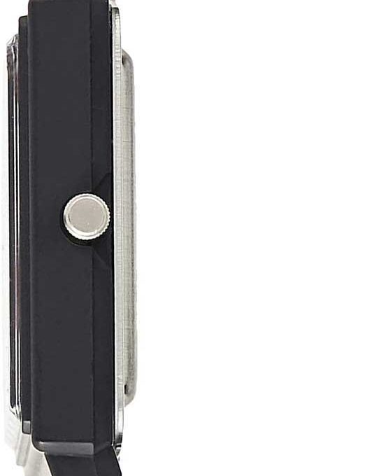 Montre CASIO Unisexe - Bracelet Noir En Resine - Boitier En Resine - Résistante à l'eau - 12 Mois De Garantie - MQ-38-1ADF