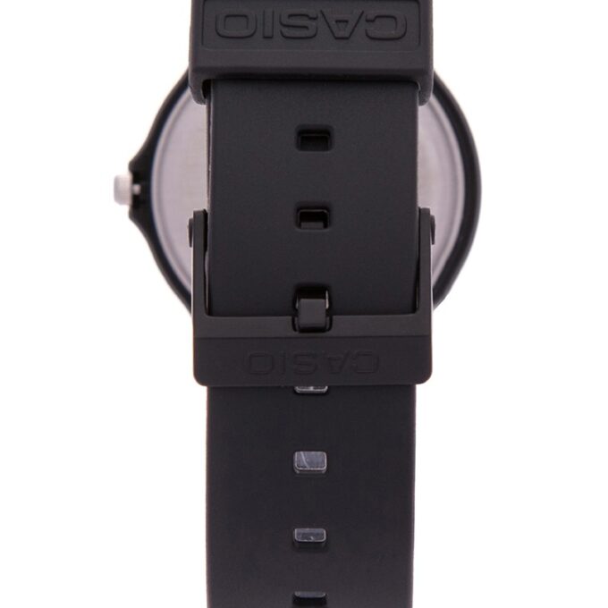 Montre CASIO Unisexe - Bracelet Noir En Resine - Boitier En Resine - Résistante à l'eau - 12 Mois De Garantie - MQ-76-2ALDF