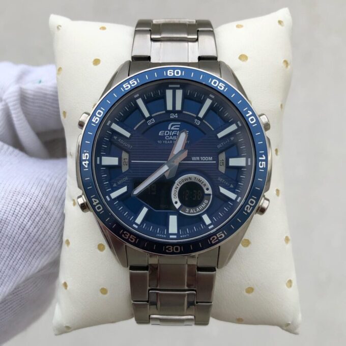 Montre Homme Casio - EFV-C100D-2AVDF - Bracelet en acier inoxydable - Résistant à l'eau