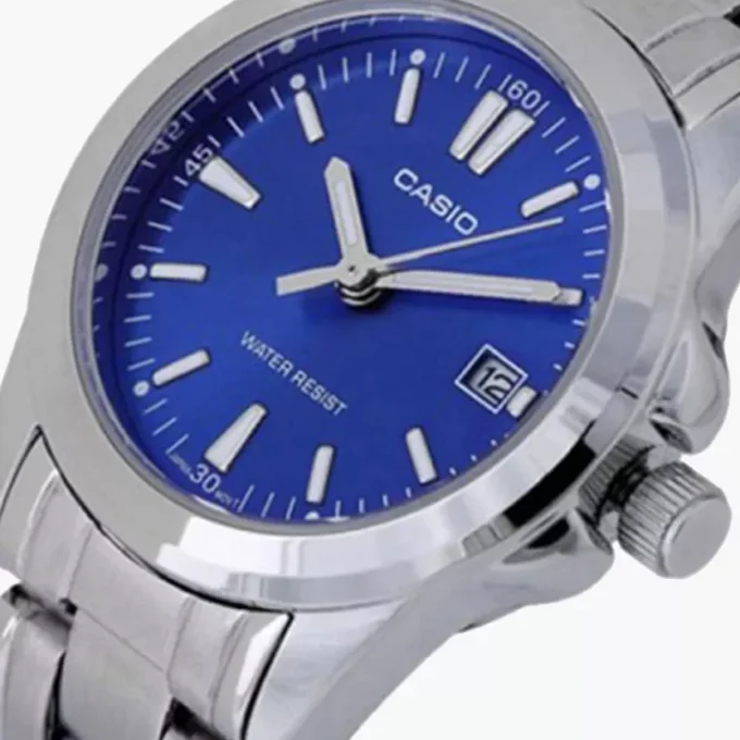 Montre-Bracelet Femme - Casio Collection - Bracelet Gris En Acier inoxydable - LTP-1215A-2A2DF