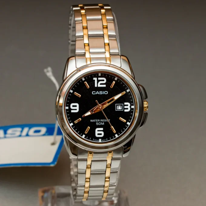 Montre Femme Casio LTP-1314SG-1AVDF - Argent/Or