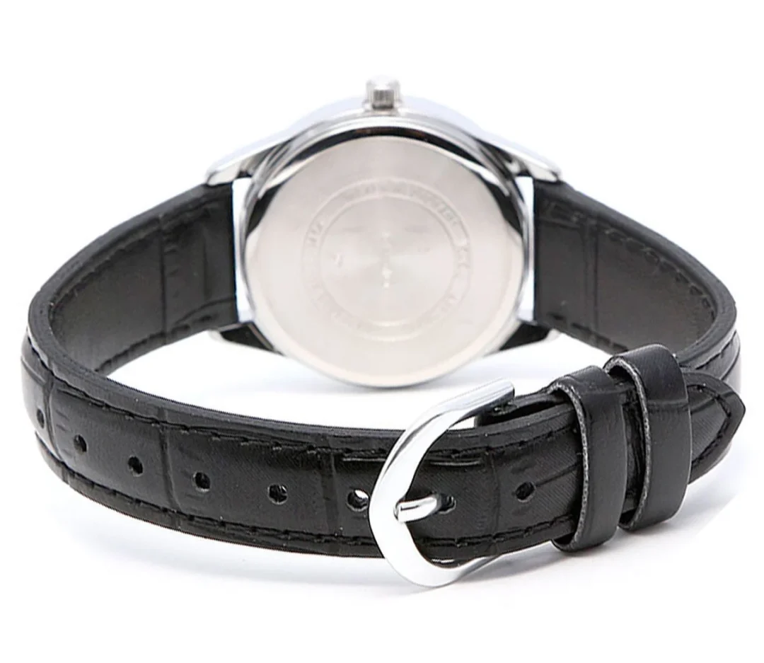 aiwatch_LTP-V005L-1BUDF - Casio Montre Femme LTP-V005L-1BUDF - Bracelet en Cuir - Noir