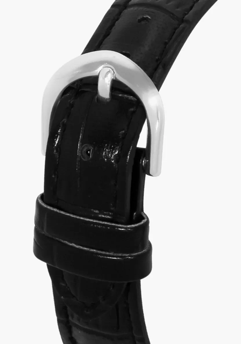 aiwatch_LTP-V005L-1BUDF - Casio Montre Femme LTP-V005L-1BUDF - Bracelet en Cuir - Noir