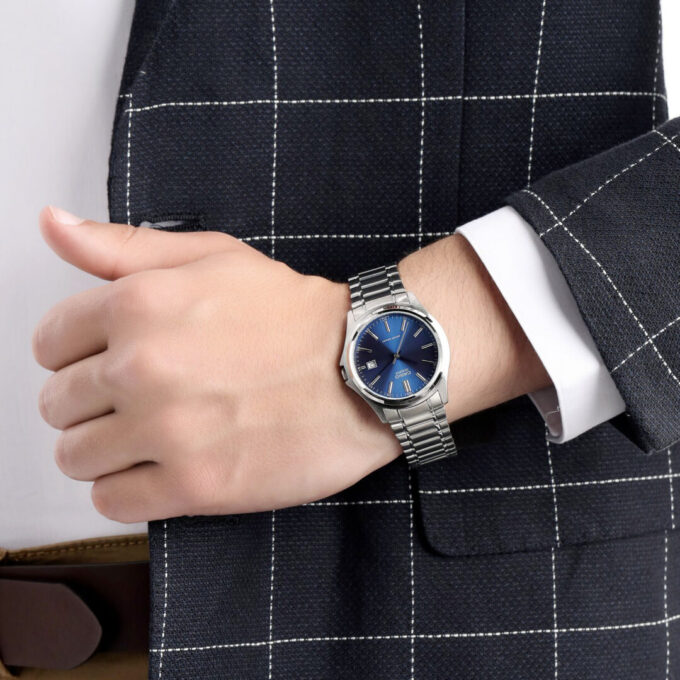 Montre CASIO Homme - Bracelet Gris En Acier Inoxydable - Résistante à l'eau - 12 Mois De Garantie - MTP-1183A-2ADF