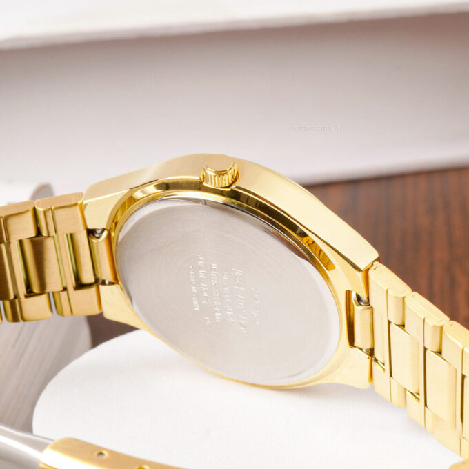 Montre CASIO Homme - Bracelet DoRée En Acier Inoxydable -Résistante à l'eau - 12 Mois De Garantie - MTP-1170N-9ARDF