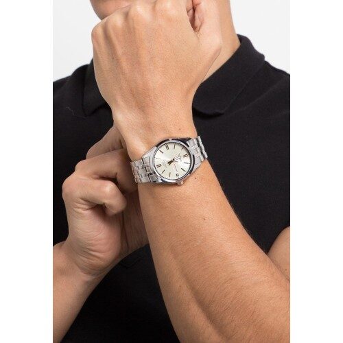 Montre CASIO Homme - MTP-1335D-9AVDF - Bracelet Gris En Acier Inoxydable -Résistante à l'eau - 12 Mois De Garantie