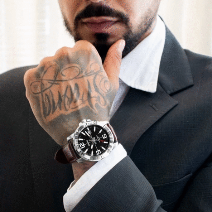 Montre CASIO Homme - MTP-VD01L-1BVUDF - Bracelet Marron En Cuir Véritable - Résistante à l'eau - 12 Mois De Garantie