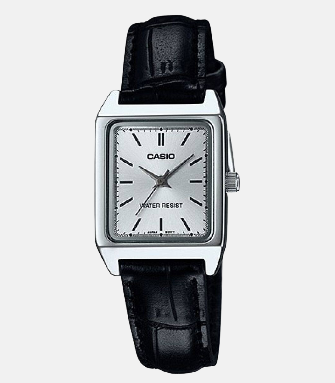 Montre Femme Casio Collection - LTP-V007L-7E1UDF - Bracelet En Cuir Noir - Affichage analogique - Résistant à l'eau