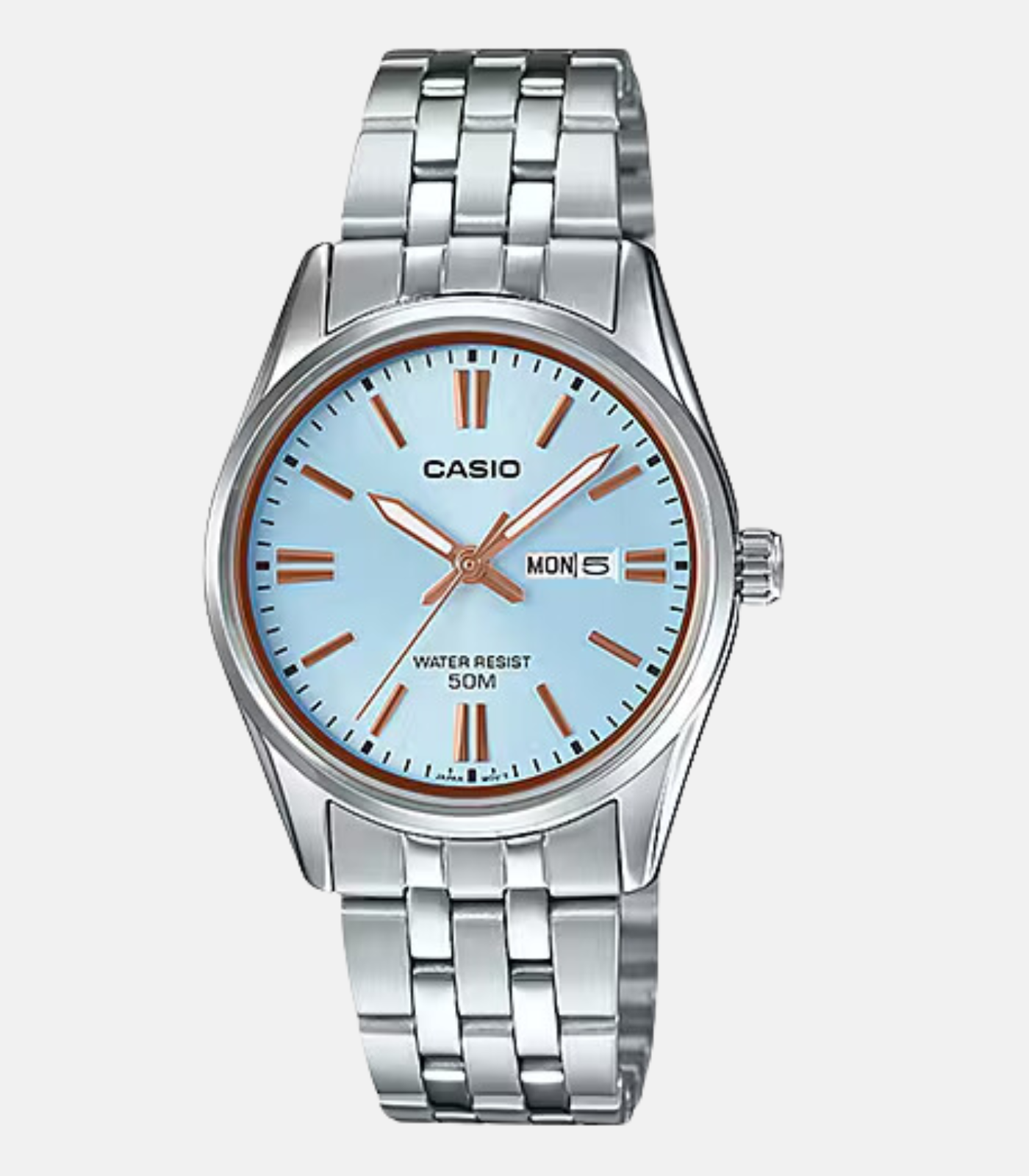 Montre Femme Casio - LTP-1335D-2AVDF - Bracelet en Acier Inoxydable - Affichage analogique - Résistant à l'eau