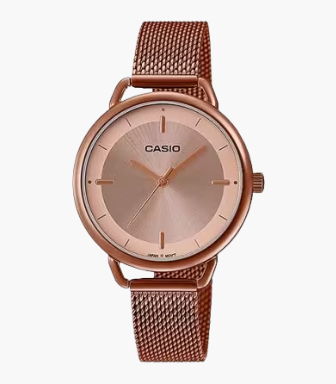 Montre Femme Casio - LTP-E413MR-9ADF - Bracelet en acier inoxydable doré - Résistant à l'eau