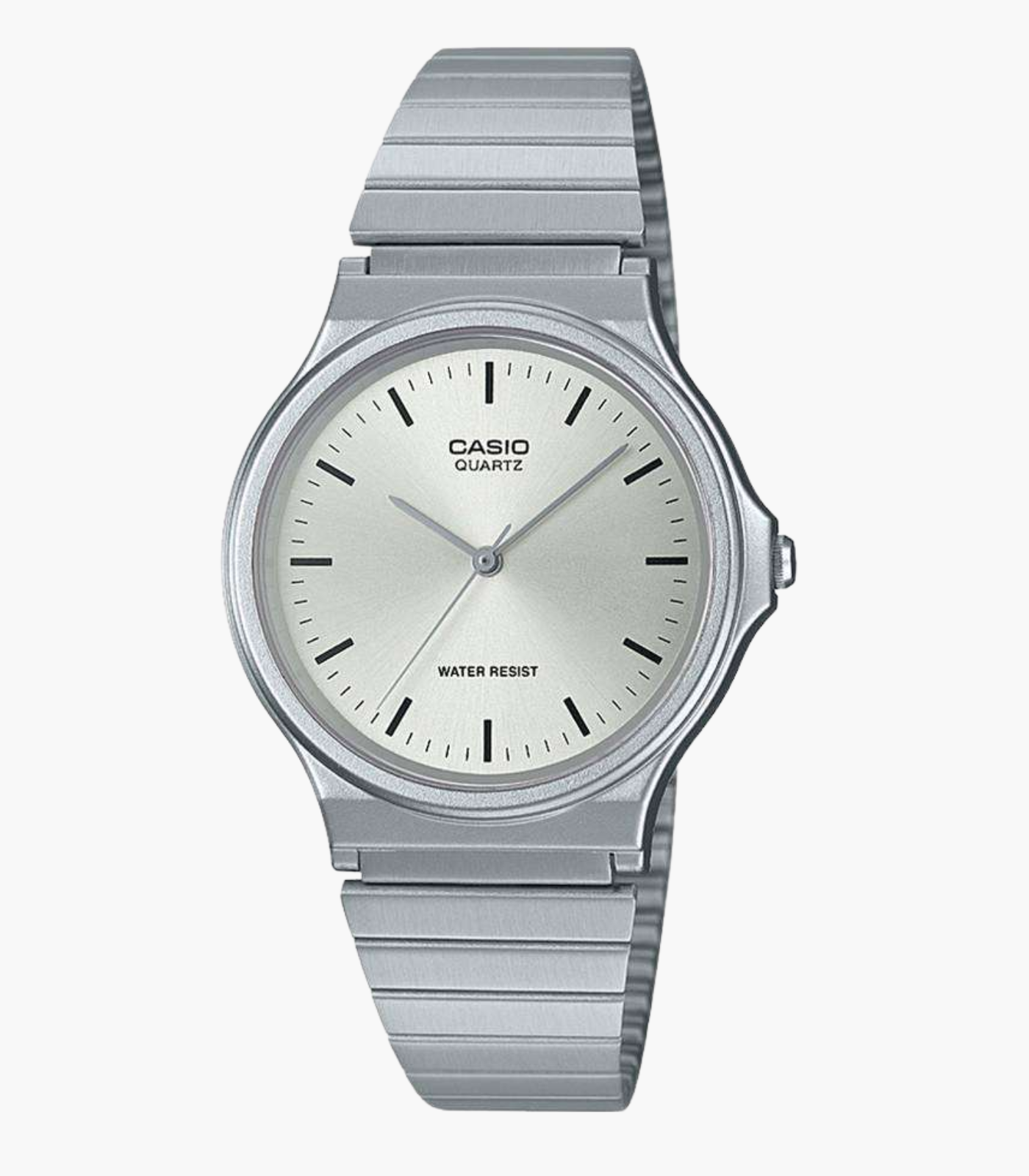 Montre Homme Casio - MQ-24D-7EDF - Bracelet en Acier Inoxydable - Argent