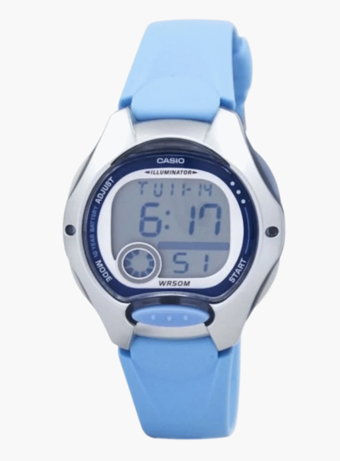 Montre Jeunesse Casio Collection - Bracelet En Résine - LW-200-2BVDF