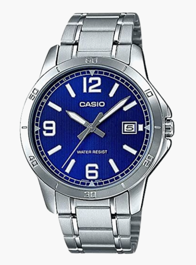 Montre Homme Casio Collection - Bracelet Acier inoxydable - MTP-V004D-2BUDF