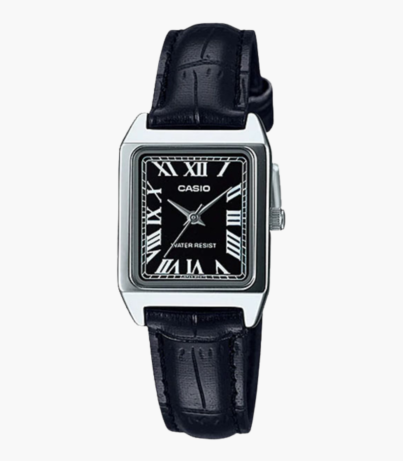 Casio Montre Femme LTP-V007L-1BUDF - Bracelet en Cuir - Noir