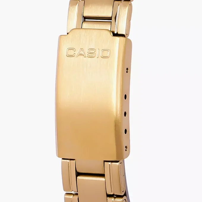 Montre-Bracelet Femme - Casio Collection LTP-V002G-7B2UDF - Bracelet Dorée En Acier Inoxydable