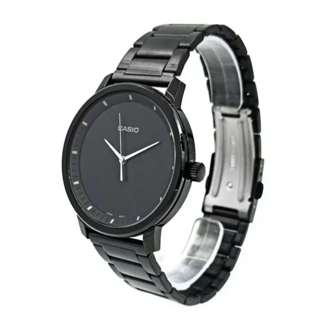 Montre-Bracelet Femme Casio Collection - LTP-B115B-1EVDF - Bracelet Noir En Acier Inoxydable