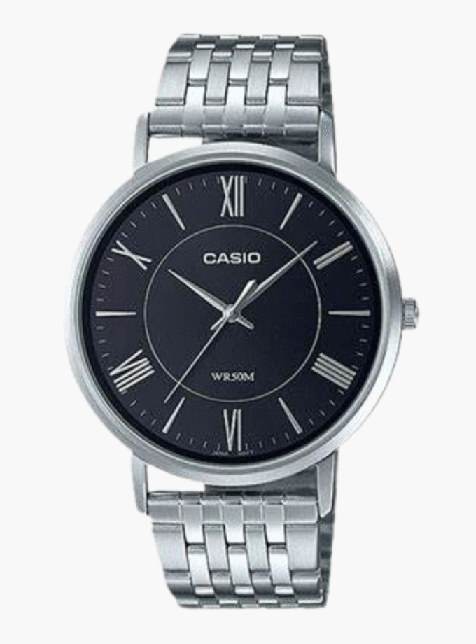 Montre-Bracelet Homme - Casio Collection MTP-B110D-1AVDF - Bracelet Gris en Acier Inoxydable