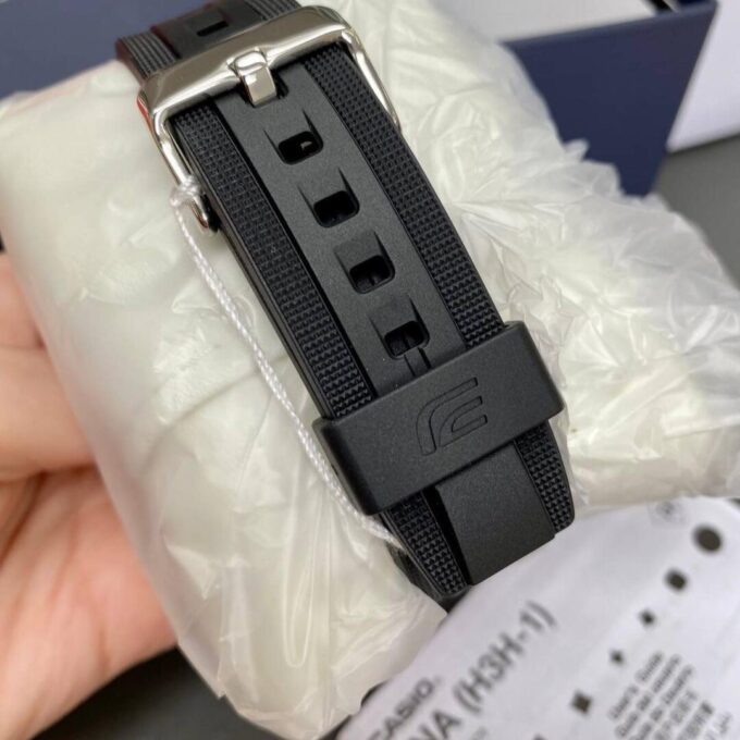 Montre Homme Casio Edifice - EFV-550P-1AVUDF - Bracelet Noir En Résine - Résistance à l'eau 10 ATM