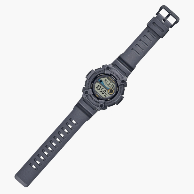 Montre Homme Casio - WS-1300H-8AVDF - Bracelet Gris En Résine - Résistance à l'eau 10 ATM