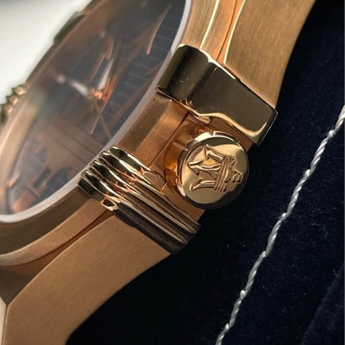 Montre Homme seul le temps Maserati Potenza - R8851108035 - Bracelet Noir en Cuir Véritable - Résistance à l'eau 10 ATM