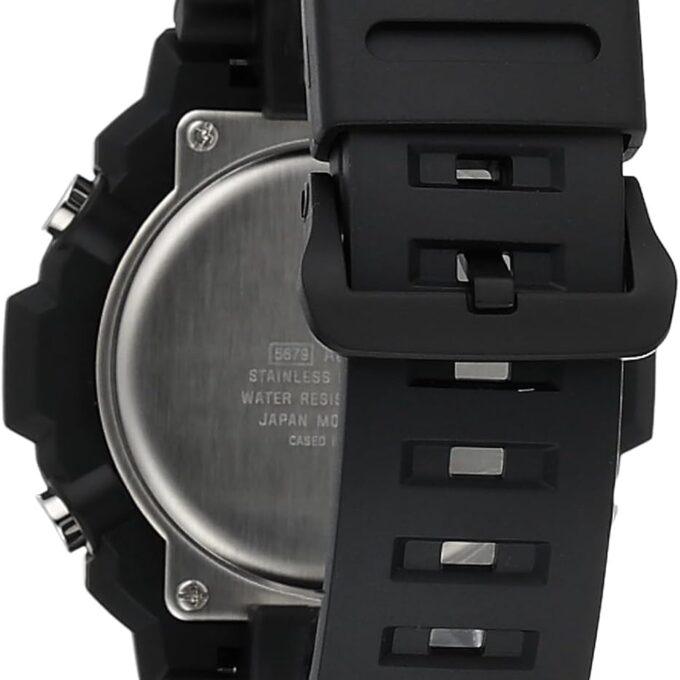 Montre Homme Casio Combinaison analogique-numérique AEQ-120W-9AV - Bracelet Noir en Résine - Résistance à l'eau 10 ATM