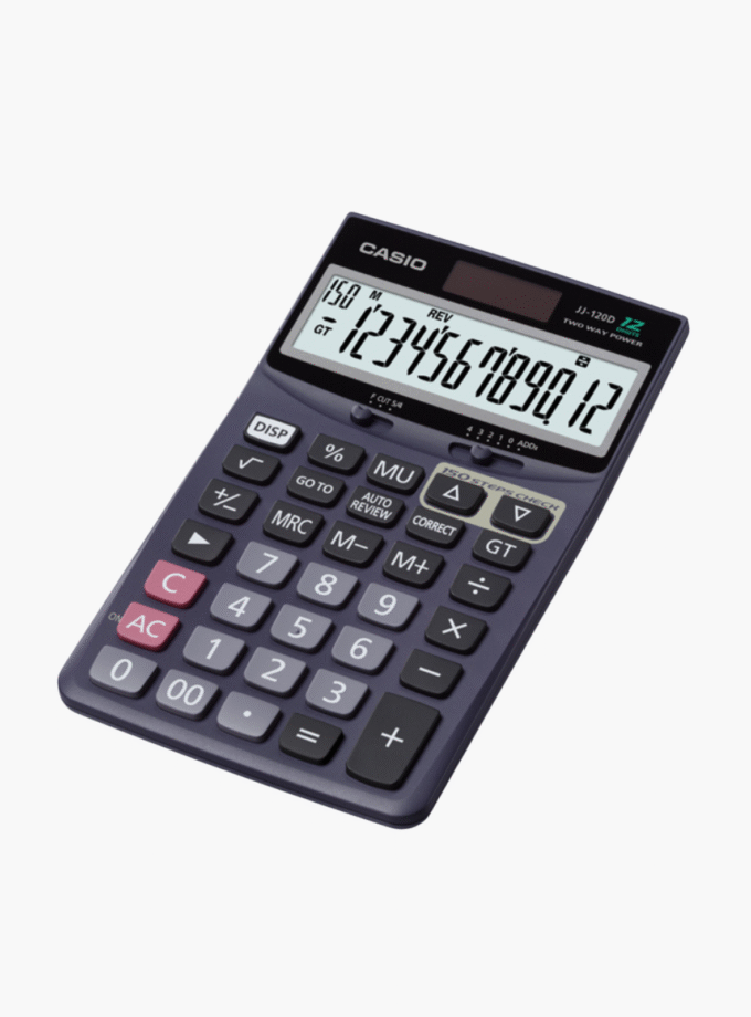 Calculatrice de bureau Casio JJ-120D