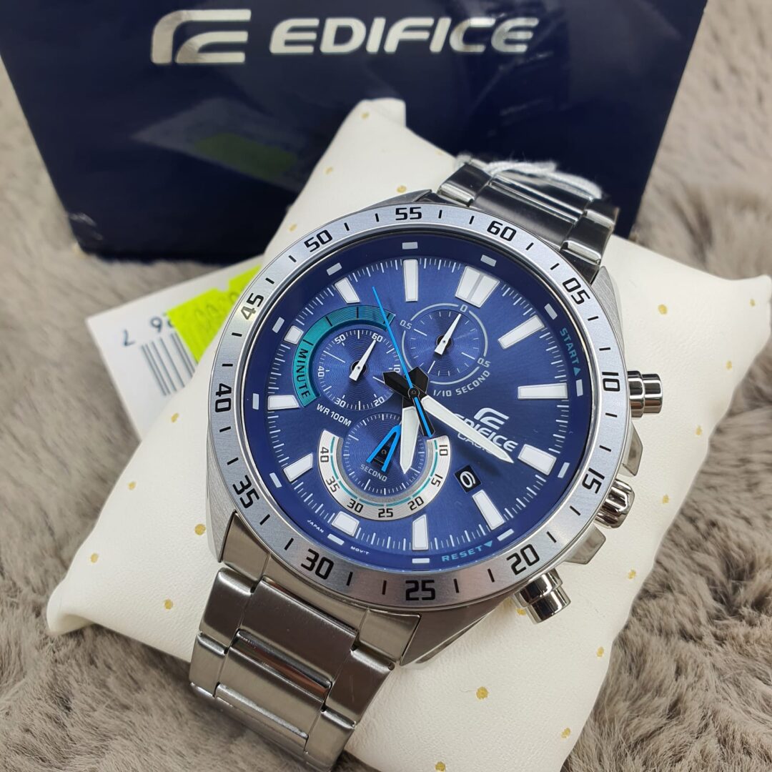 aiwatch_EFV-620D-2AVUDF - Montre Homme Casio Edifice EFV-620D-2AVUDF - Bracelet Gris en acier Inoxydable - Résistance à l'eau 100 Mètres