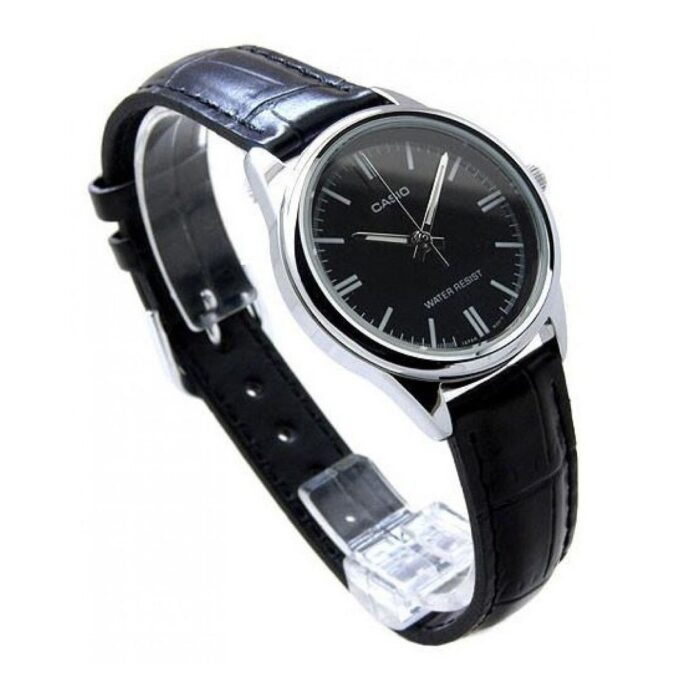 Casio - Bracelet en Cuir - Noir
