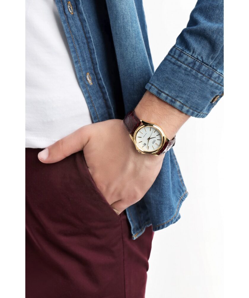 montre homme casio mtp 1183q 7adf bracelet en cuir