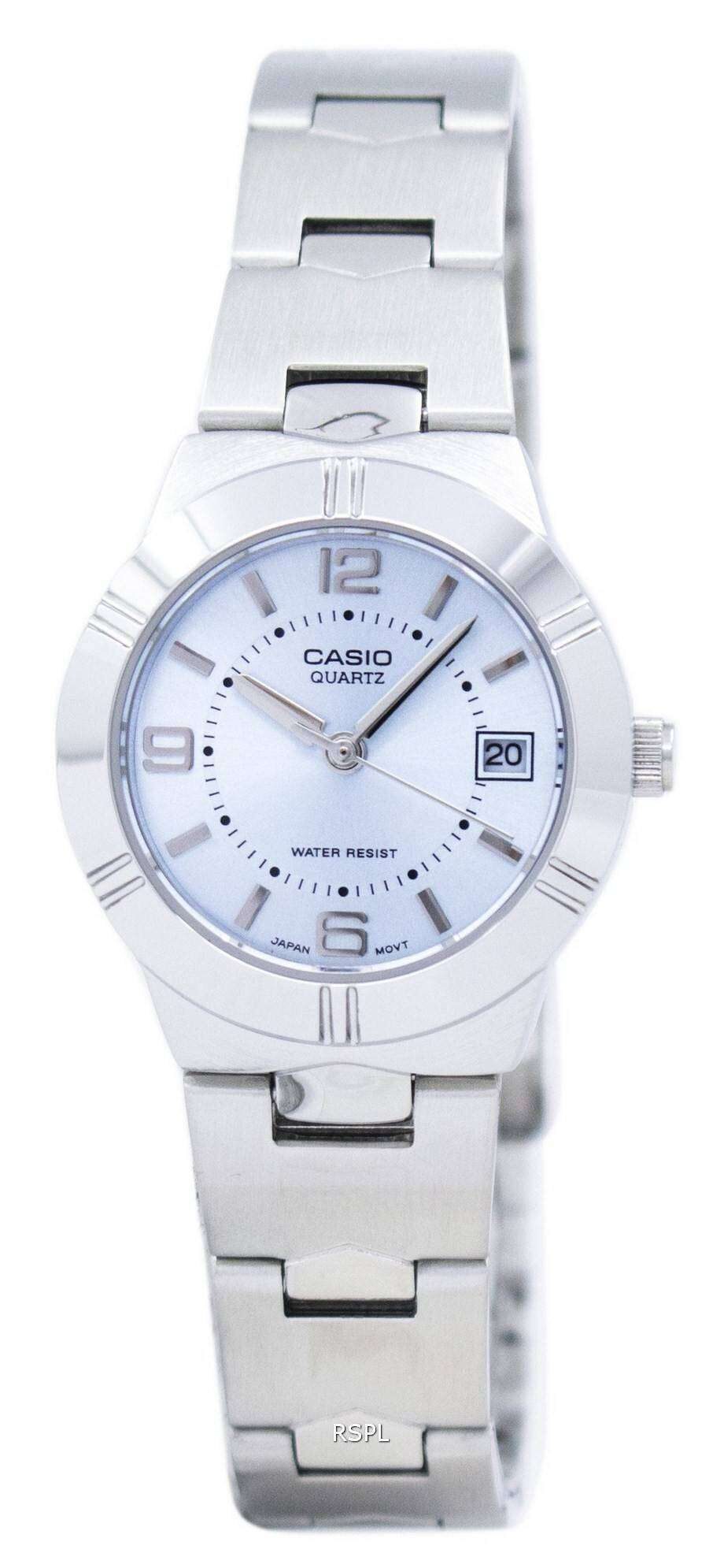 aiwatch_LTP-1241D-2ADF - Montre Femme Casio - LTP-1241D-2ADF - Bracelet en Acier Inoxydable