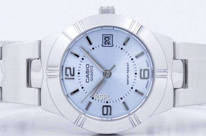 aiwatch_LTP-1241D-2ADF - Montre Femme Casio - LTP-1241D-2ADF - Bracelet en Acier Inoxydable