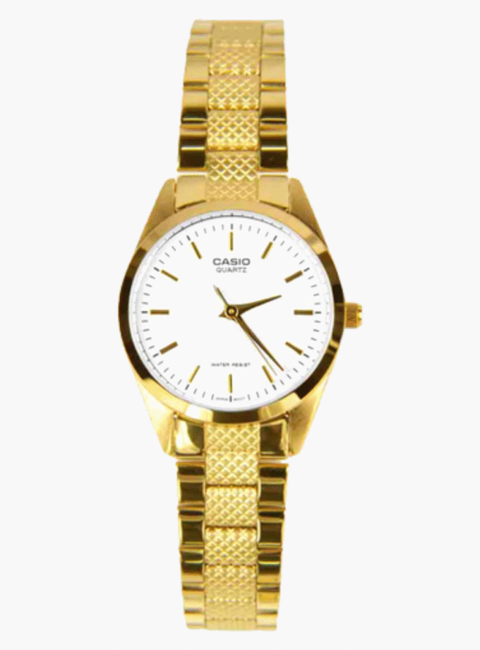 Montre Femme Casio - LTP-1274G-7ADF - Bracelet en Acier Inoxydable Or