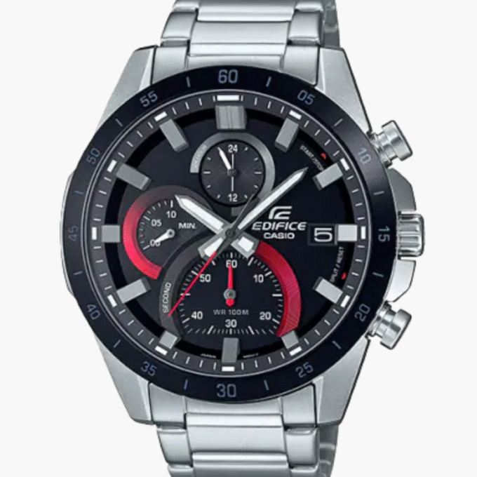 Montre Homme Casio Edifice - EFR-571DB-1A1VUDF - Bracelet en Acier Inoxydable