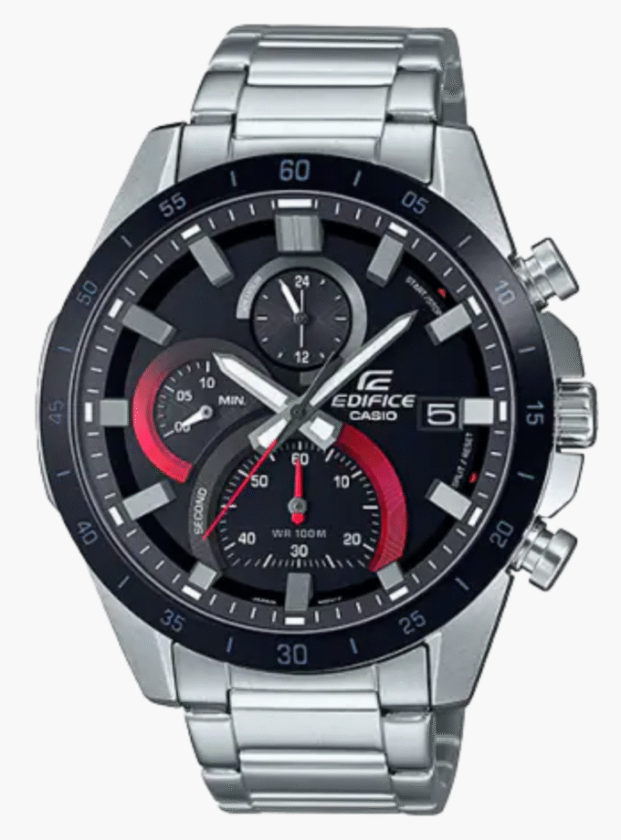 Montre Homme Casio Edifice - EFR-571DB-1A1VUDF - Bracelet en Acier Inoxydable