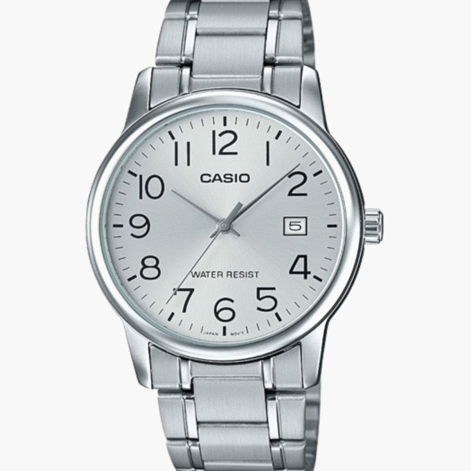 Montre Homme Casio - MTP-V002D-7BUDF - Bracelet en Acier Inoxydable - Argent