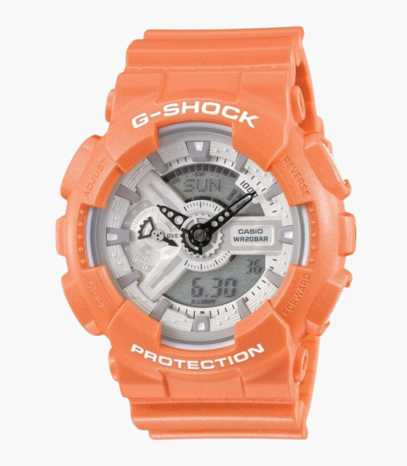 Montre Homme G-Shock - GA-110SG-4ADR - Bracelet en Résine - Orange