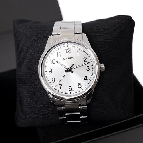 Casio Montre Homme MTP-V005D-7B4UDF - Bracelet En Acier Inoxydable - Argent