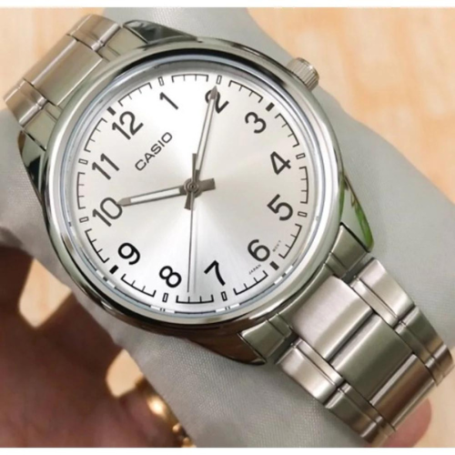 Casio Montre Homme MTP-V005D-7B4UDF - Bracelet En Acier Inoxydable - Argent