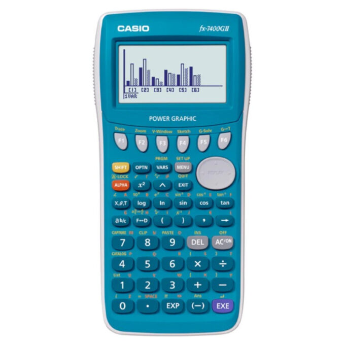 Calculatrice Graphique CASIO - Écran 8 lignes - Mode Equation - FX-7400GII
