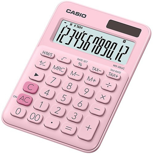 MINI CALCULATRICE DE BUREAU CASIO - MS-20UC-PK