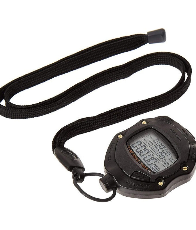 CASIO HS-80TW-1DF Chronomètre - Noir